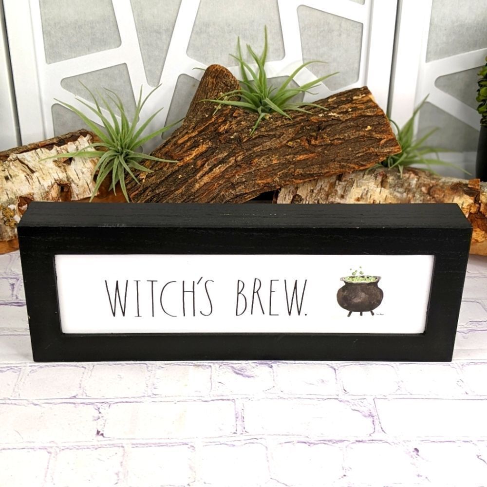 Rae Dunn WITCH'S BREW Wooden Sign Wall Art